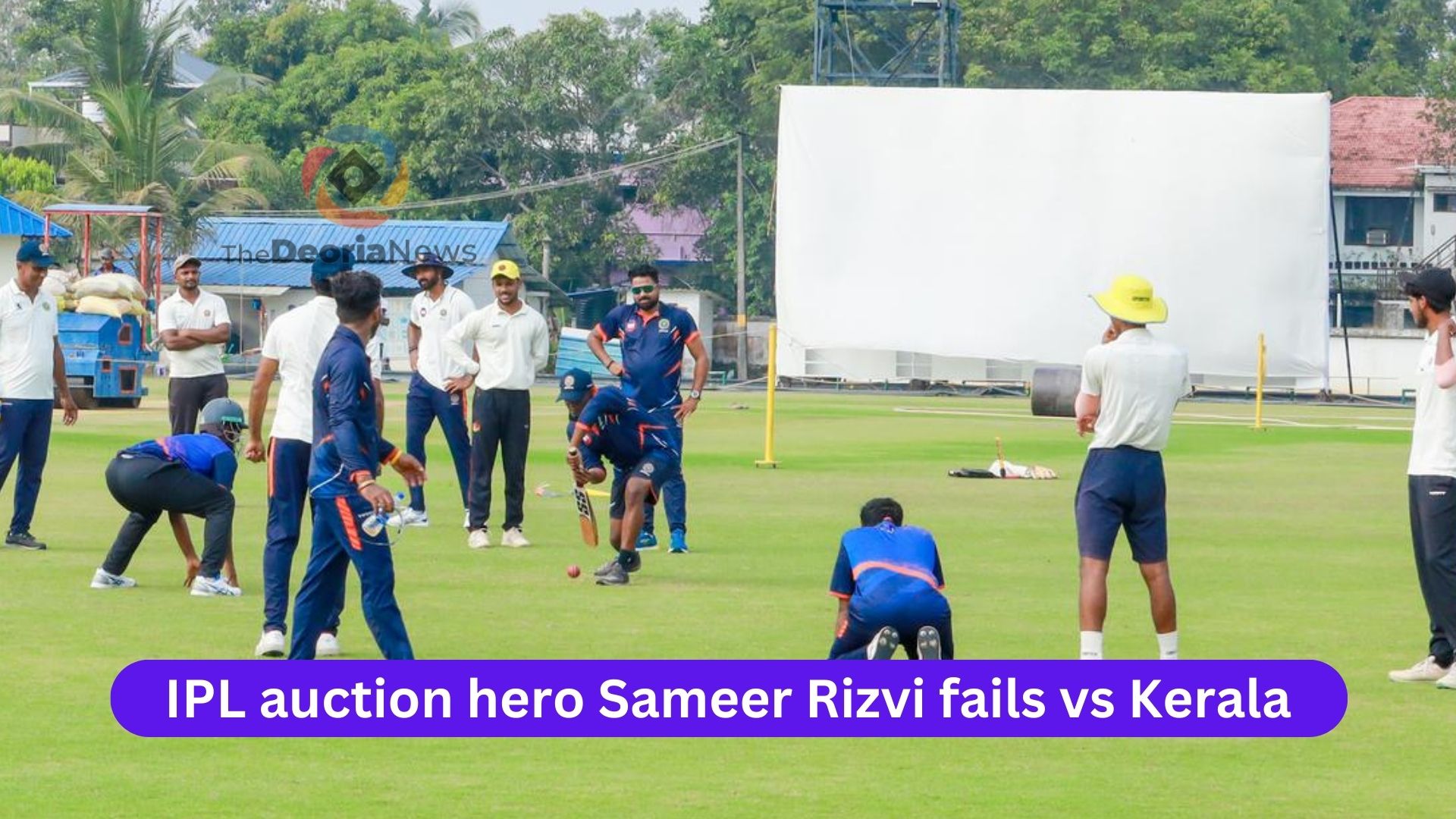 IPL auction hero Sameer Rizvi fails vs Kerala