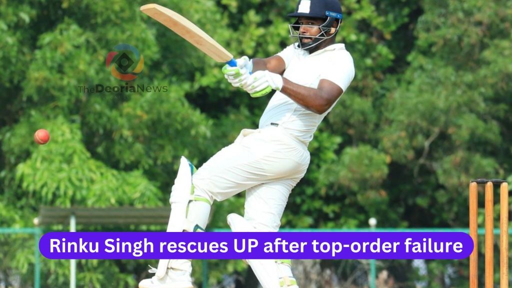 Rinku Singh rescues UP after top-order failure