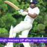 Rinku Singh rescues UP after top-order failure