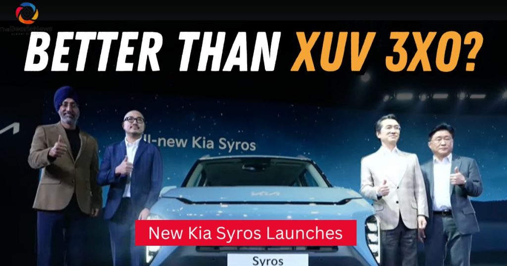 New Kia Syros Launches in Sub-4-Meter SUV Segment